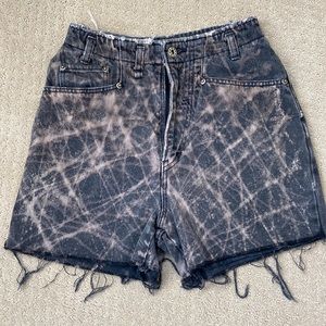 Distressed Jean Shorts